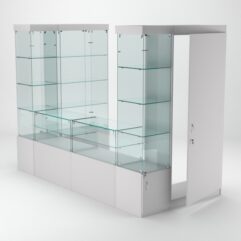 Павильон торговый Истра пристенный №5а, Серый