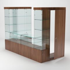 Павильон торговый Истра пристенный №5а, Орех