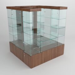 Павильон торговый Истра островной №9а, Орех