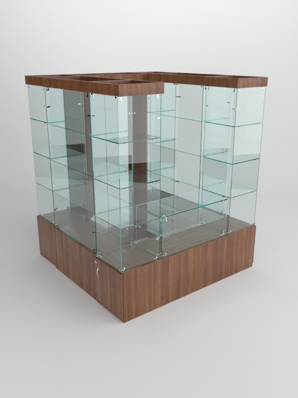 Павильон торговый Истра островной №9а, Орех