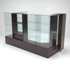 Павильон торговый Истра пристенный №1б, Дуб Венге