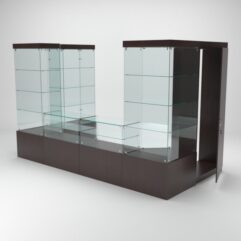 Павильон торговый Истра пристенный №3б, Дуб Венге