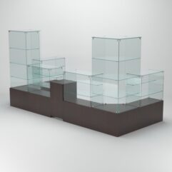 Павильон торговый Истра пристенный №8а, Дуб Венге