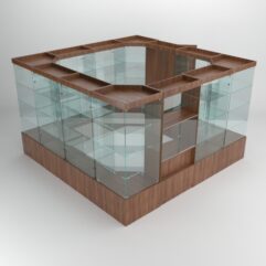 Павильон торговый Истра островной №6б, Орех