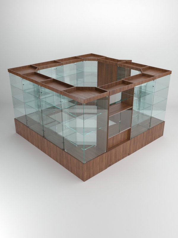 Павильон торговый Истра островной №6б, Орех