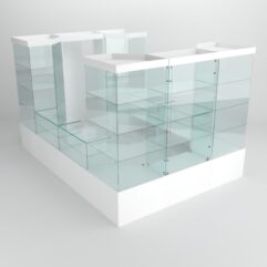 Павильон торговый Истра островной №8б, Белый