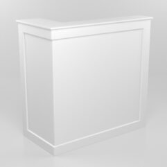 Ресепшн №32 левосторонний, Белый