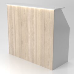 Ресепшн №37 с диодной подсветкой, Серый