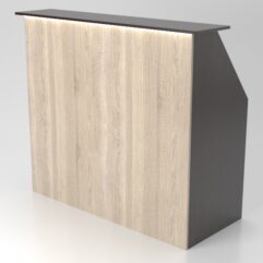 Ресепшн №37 с диодной подсветкой, Дуб Венге