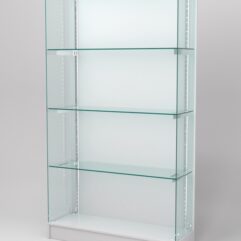 Витрина АСТЕРИЯ ХИТ ПРОДАЖ №10 (без дверок, задняя стенка - ДСП), Серый