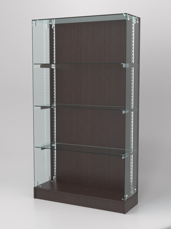 Витрина АСТЕРИЯ ХИТ ПРОДАЖ №10 (без дверок, задняя стенка - ДСП), Дуб Венге