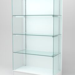 Витрина АСТЕРИЯ ХИТ ПРОДАЖ №6 (без дверок, задняя стенка - ДСП), Белый