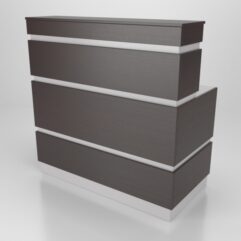 Ресепшн №53 для Салона Красоты, Дуб Венге