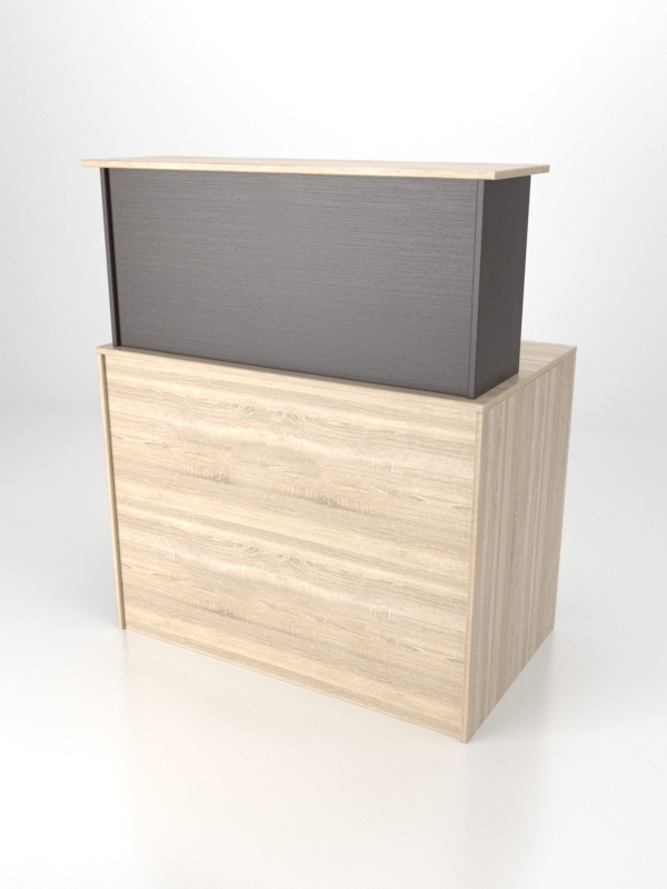 Ресепшн №55 для Бизнес Центра, Дуб Сонома