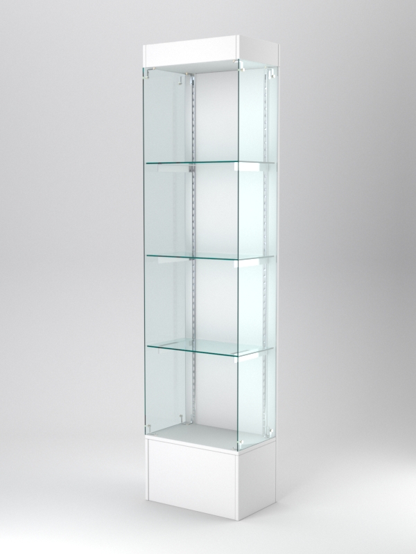 Витрина АСТЕРИЯ №118 (без дверки, задняя стенка - ДСП), Белый