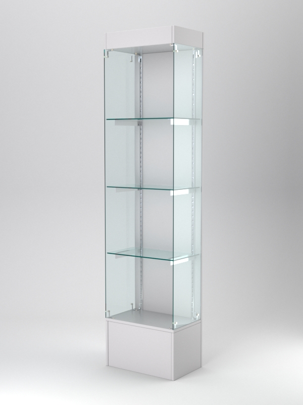 Витрина АСТЕРИЯ №118 (без дверки, задняя стенка - ДСП), Серый