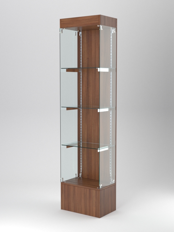 Витрина АСТЕРИЯ №118 (без дверки, задняя стенка - ДСП), Орех