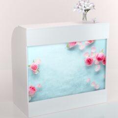 Ресепшн ПРЕЛЕСТЬ с фотопечатью, Белый