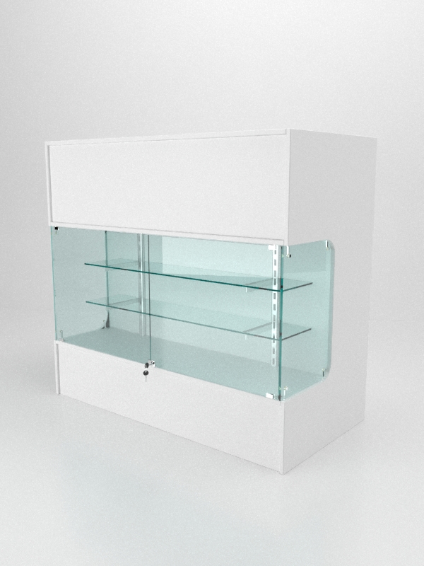 Ресепшн №57 для Парикмахерской, Белый