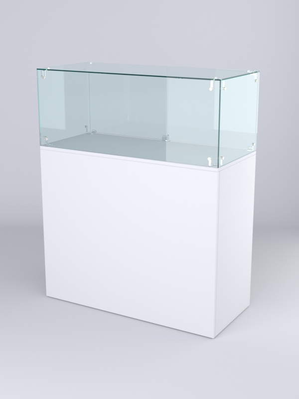 Прилавок для косметики и парфюмерии ШАНЕЛЬ №1, Белый