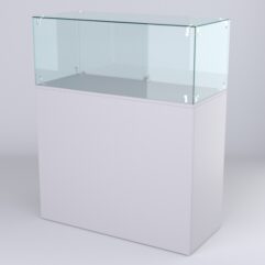 Прилавок для косметики и парфюмерии ШАНЕЛЬ №1, Серый