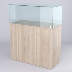 Прилавок для косметики и парфюмерии ШАНЕЛЬ №1, Дуб Сонома