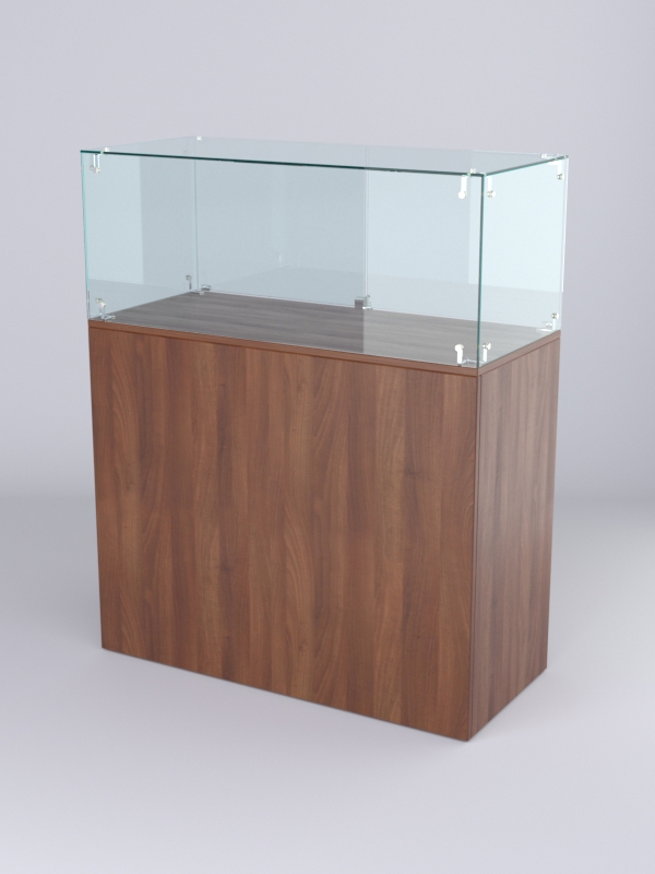 Прилавок для косметики и парфюмерии ШАНЕЛЬ №1, Орех