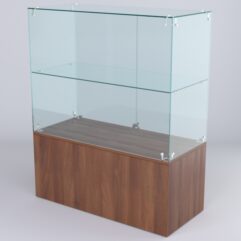 Прилавок для косметики и парфюмерии ШАНЕЛЬ №2, Орех