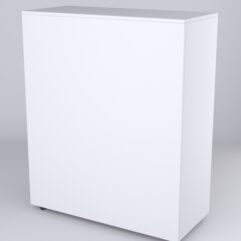 Прилавок для косметики и парфюмерии ШАНЕЛЬ №3 выкатной, Белый