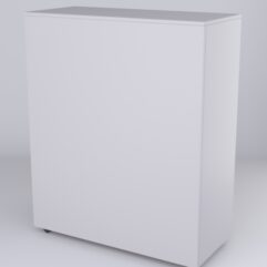 Прилавок для косметики и парфюмерии ШАНЕЛЬ №3 выкатной, Серый