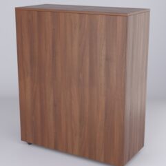 Прилавок для косметики и парфюмерии ШАНЕЛЬ №3 выкатной, Орех