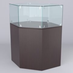 Прилавок для косметики и парфюмерии ШАНЕЛЬ №4, Дуб Венге