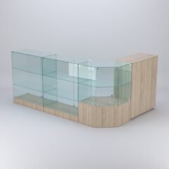 Торговый островок для косметики и парфюмерии ШАНЕЛЬ №6, Дуб Сонома