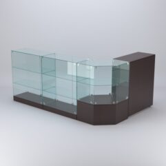 Торговый островок для косметики и парфюмерии ШАНЕЛЬ №6, Дуб Венге