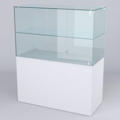 Прилавок для косметики и парфюмерии ШАНЕЛЬ №5, Белый