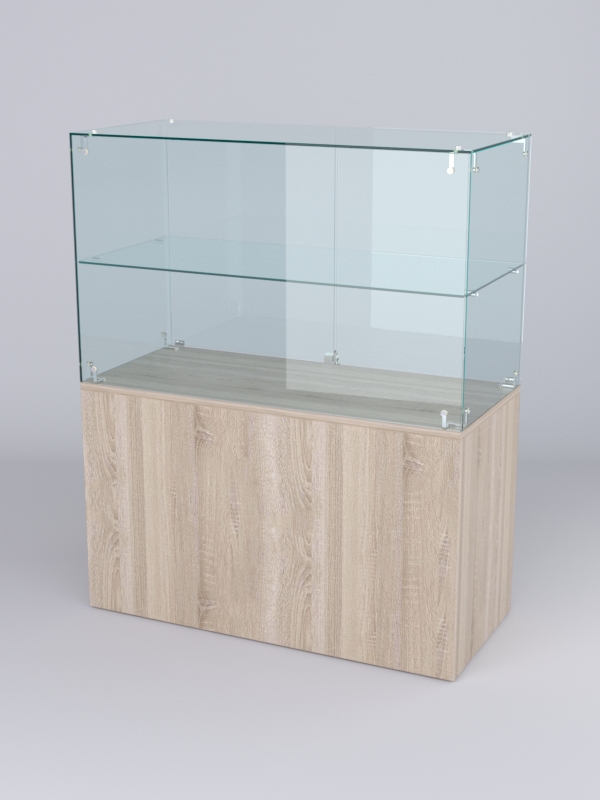 Прилавок для косметики и парфюмерии ШАНЕЛЬ №5, Дуб Сонома