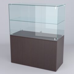 Прилавок для косметики и парфюмерии ШАНЕЛЬ №5, Дуб Венге