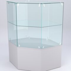 Прилавок для косметики и парфюмерии ШАНЕЛЬ №8, Серый