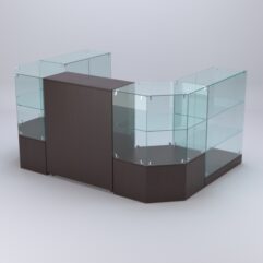 Торговый островок для косметики и парфюмерии ШАНЕЛЬ №11, Дуб Венге