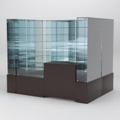 Павильон торговый Истра (глубина витрин-300мм) №2г, Дуб Венге