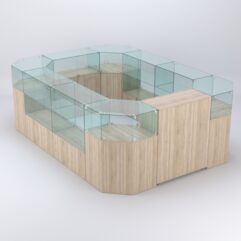 Комплект прилавков ШАНЕЛЬ №1, Дуб Сонома