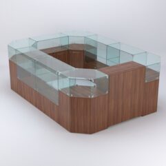 Комплект прилавков ШАНЕЛЬ №1, Орех