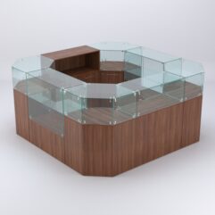 Комплект прилавков ШАНЕЛЬ №2, Орех