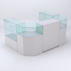 Комплект прилавков ШАНЕЛЬ №3, Серый