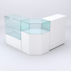 Комплект прилавков ШАНЕЛЬ №4, Белый