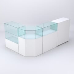 Комплект прилавков ШАНЕЛЬ №5, Белый