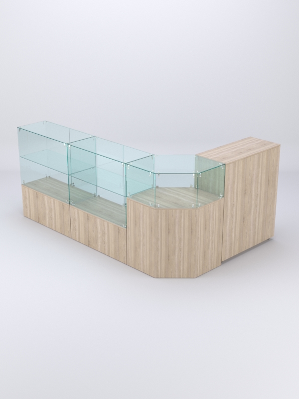 Комплект прилавков ШАНЕЛЬ №6, Дуб Сонома