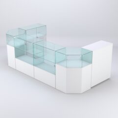 Комплект прилавков ШАНЕЛЬ №7, Белый