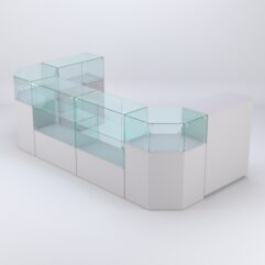 Комплект прилавков ШАНЕЛЬ №7, Серый