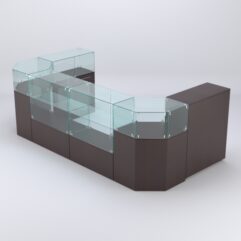 Комплект прилавков ШАНЕЛЬ №7, Дуб Венге